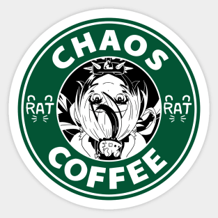 Chaos Coffee - Inverted Rat Sticker